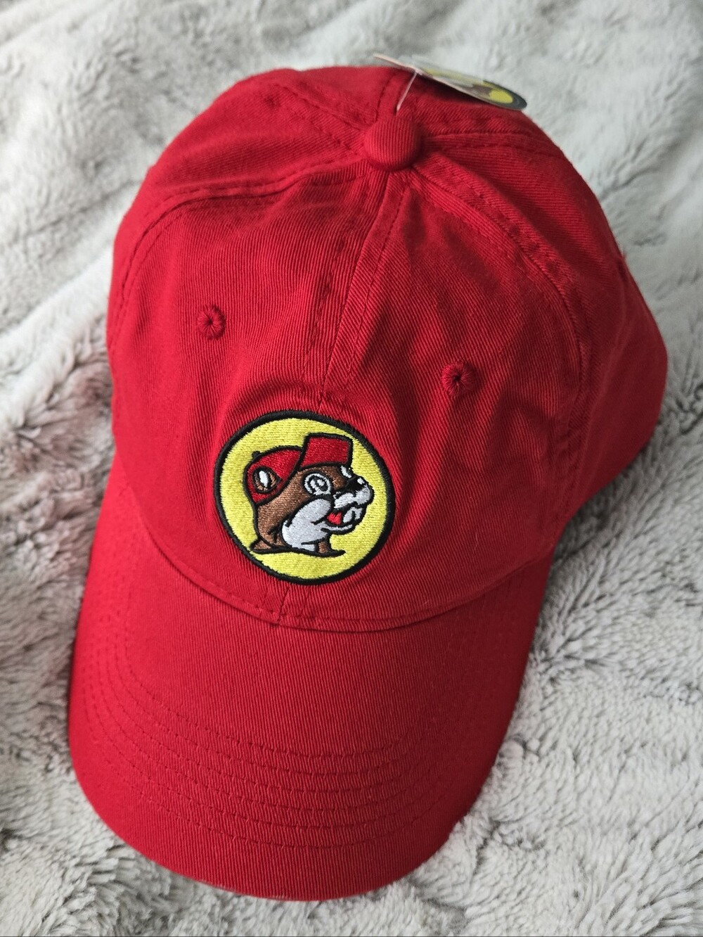Buc-ee's Logo Red Baseball Cap